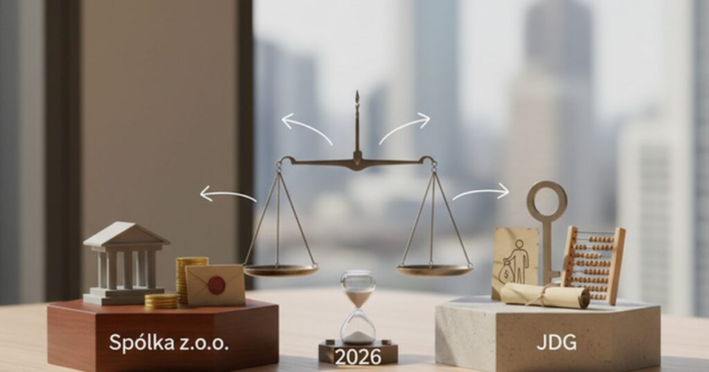 Wypłata zysku w spółce z o.o. i JDG - co wybrać w 2026?